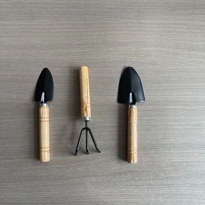 Mini Gardening <b>Tool</b> Set 3 Pieces Metal <b>Hand</b> <b>Tools</b> For Home Flower Planting Durable Simple Style - Product Image 1