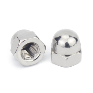 M5 M6 M8 M10 Zylinderkopfmutter aus Kohlenstoffstahl und Edelstahl, metrisch, Klasse 4.8 & 8.8, OEM - Product Image 4