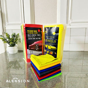 Paquete <span class=keywords><strong>de</strong></span> 36 trapos <span class=keywords><strong>de</strong></span> <span class=keywords><strong>lavado</strong></span> <span class=keywords><strong>de</strong></span> coches <span class=keywords><strong>de</strong></span> microfibra <span class=keywords><strong>de</strong></span> 16x16 pulgadas 300 GSM tejido ecológico sin pelusa para Toalla <span class=keywords><strong>de</strong></span> limpieza <span class=keywords><strong>de</strong></span> cocina <span class=keywords><strong>de</strong></span> coche - Product Image 2