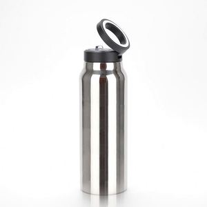 Large Capacity Magnetic <b>Lid</b> Sports Water Bottle 304 Stainless Steel Vacuum Insulated <b>Thermal</b> <b>Cup</b> - Product Image 4