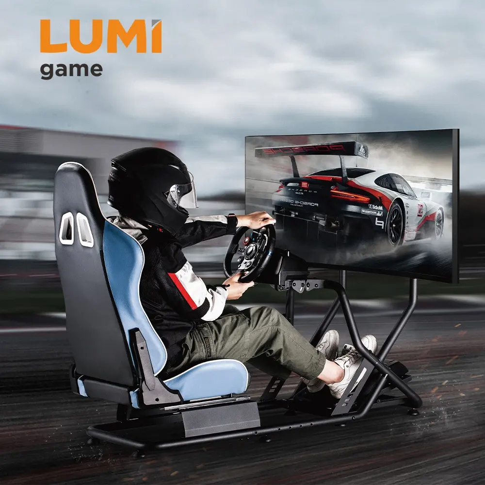 Simulador de corrida para logitech g25 g27 g29, simulador de carro f1 gtr simracing seat, LRS09-BS03 peças, ps4, ps5, sim, para logitech g25