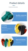 Gaine isolante pour transformateur RD01 en silicone, basse tension, extérieure, horizontale, pour coussinets
