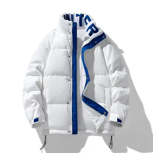 Yingquanz inverno spesso piumino corto caldo cappotto Streetwear con cerniera Up piumino da uomo fornitori di assicurazione commerciale