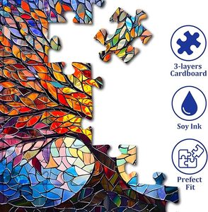 <strong>Puzzle</strong> Factory Customized Popular Irregular Shape Jigsaw Custom 500/1000 Special <strong>Space</strong> Universe <strong>Puzzle</strong> - Product Image 2