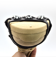 Crampons à glace pour chaussures et bottes, en silicone et acier inoxydable, pointes antidérapantes pour la glace et la neige