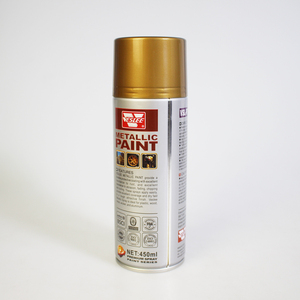 <span class=keywords><strong>Peinture</strong></span> en aérosol métallique dorée multicolores haute performance et écologique pour métal, bois, verre et plastique ABS - Product Image 3