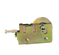 Roulement à billes en acier coloré imprimé en zinc, à bord concave, pour porte coulissante et fenêtre, vente chaude