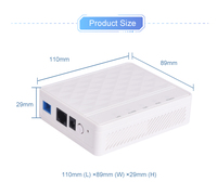 Rj45 Modem Ont Sc/Upc Mini 1 Port, 1ge Mini epon gpon xpon Ont Onu