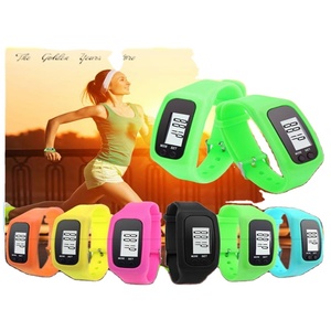 Đồng hồ đếm bước chân kỹ thuật số LCD thiết kế mới nhất, đo quãng đường đi bộ, đếm calo, chất liệu silicon, chống nước, thân thiện với môi trường - Product Image 2