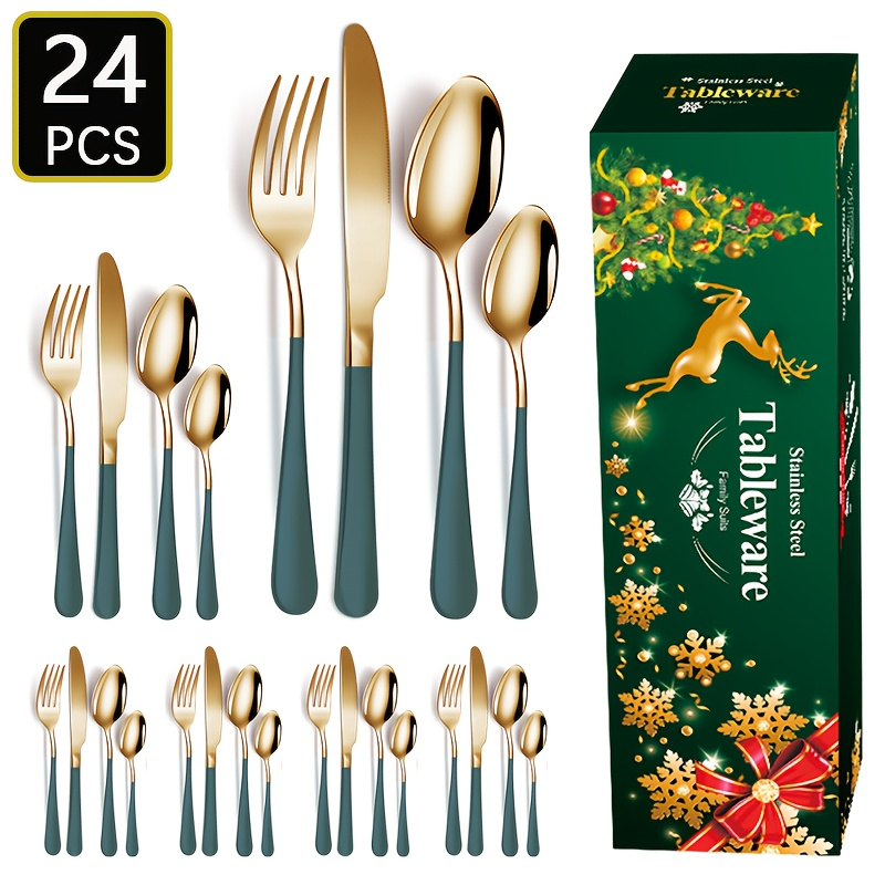 ชุด 24 ชิ้น สีเขียว