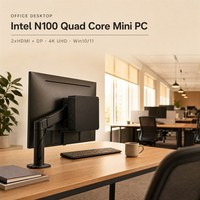 Mini PC industriel YINGCHI, boîtier en aluminium, processeur 4500U, ordinateur de bureau compact pour les entreprises et l'automatisation