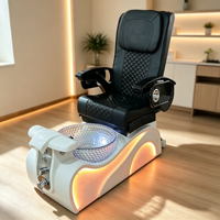 Mobilier de salon de manucure, équipement de massage des pieds électrique inclinable, spa pour les pieds, chaise de pédicure beauté