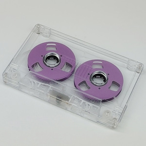 Cinta de casete de bobina abierta Skeleton de 50 minutos, Tipo I, Bias Normal, en blanco, para grabación de audio, mixtape musical, decoración retro, coleccionable, transparente - Product Image 6