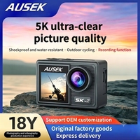 5K 30FPS 4K 60 Dual-Touchscreen-Actionkamera EIS WiFi M Wasserdicht Helm Fahrrad Motorrad Extremsport Vlogging