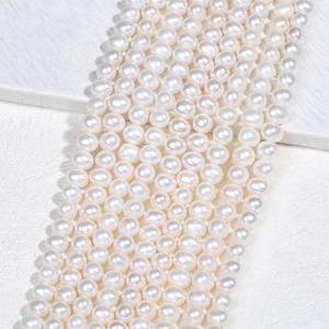 Perlas de Agua Dulce Semiterminadas, Sin Núcleo, de 8-9 mm, Casi Naturales, Suministradas Directamente por el Fabricante, Producto para DIY - Product Image 2