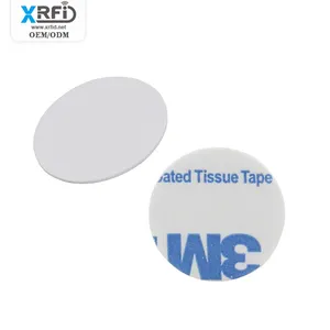 RFID F08 125KHZ TK4100 Chip Card HF PVC NFC Round Coin Tag