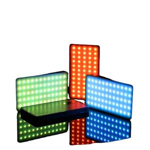 126 Uds cuentas de lámpara de alto brillo 10W trípode colorido luz LED Temperatura de doble color panel RGB Luz de vídeo LED para Vlog - Product Image 6