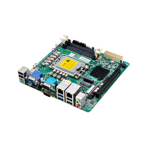 A610M1 Mini <span class=keywords><strong>ITX</strong></span> Servidor Placa Mãe 12/13/14 Gen LGA1700 Rede Dupla 6 Serial H610 Intel SATA Integrada Memória <span class=keywords><strong>DDR4</strong></span> Novo - Product Image 2