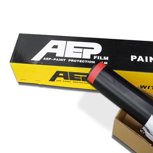 1.52*15M TPU PPF Film AEP Marque Noir Mat 7.5mil Manteau De Voiture Enveloppe Complète Peinture Film De Protection - Product Image 1