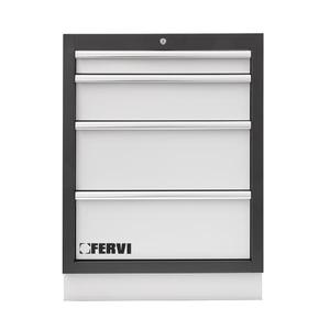 ตู้เก็บเครื่องมือ4-Cassetti fervi โซลูชันการจัดเก็บที่ใช้งานได้จริง - Product Image 1