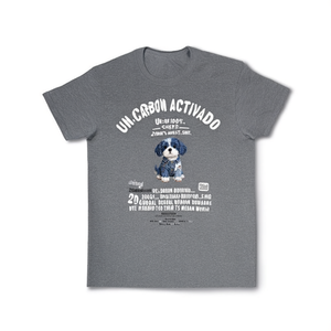 T-Shirt Unisex 100% Cotone 210GSM, Casual, Traspirante, Resistente, con Stampa DTF Design Cane, Maglietta da Donna - Product Image 2
