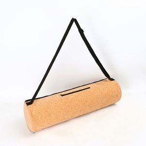 Boshiho Wholesale Large Yoga Mat <b>Tote</b> <b>Zip</b> up ECO Friendly Cork Yoga Sling Bag Travel Bags and Gym Bag - Product Image 1