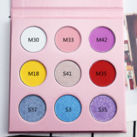 Promotion : Nouvelles Palettes de Fards à Paupières DIY de Haute Qualité pour le Nouvel An – Maquillage Mat Facilement Pigmenté et Scintillant – En Stock