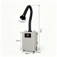 Ventes Flash : Extracteur de Fumée Laser 350W 430m³/h pour Ateliers de Marquage et de Soudage Laser Intensifs