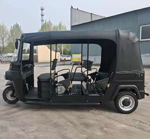 รถตุ๊กตุ๊กสามล้อแบบ Bajaj โครงสร้างแข็งแรง แบตเตอรี่คู่ ชาร์จเร็ว พร้อมมอเตอร์กำลังสูงและตัวควบคุมประสิทธิภาพสูง - Product Image 6