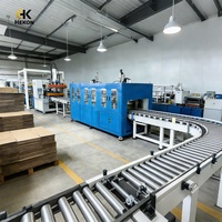 Machine automatique de pliage de cartons HEKON pour l'aéroportage, formage de plateaux et de boîtes à haute efficacité