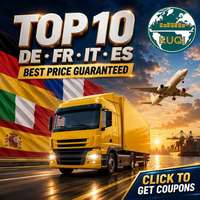 Frais de transport inclus DDP Agent de fret 3PL Amazon FBA Allemagne France Italie Espagne Dédouanement double Porte à Porte Mer Aérien Top 10 Meilleur Prix