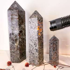 Factory Wholesale Yooperlite <b>Crystal</b> Point Polished <b>Raw</b> <b>Crystal</b> Tower & Obelisk for Meditation & Decor - Product Image 4