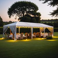 Chinesischer Hersteller Outdoor Überdachungszelt Garten Camping Schwerlast Pavillon Unterstand Party Hochzeit BBQ Eventzelt