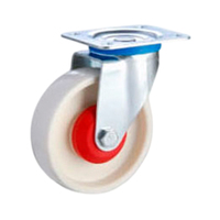 Nouvelle Arrivée Roue Industrielle Robuste à Roulement à Billes en Nylon Capacité de Charge 250kg-300kg Diamètre 100mm/125mm
