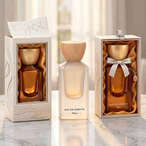 Botella <span class=keywords><strong>de</strong></span> Perfume Vacía Personalizada <span class=keywords><strong>de</strong></span> 30ml 50ml 100ml, Forma Cuadrada/Cúbica, <span class=keywords><strong>Vidrio</strong></span> Grueso, Pulverizador <span class=keywords><strong>de</strong></span> Niebla Fina, Botella <span class=keywords><strong>de</strong></span> Perfume Esmerilada <span class=keywords><strong>con</strong></span> Caja <span class=keywords><strong>de</strong></span> Regalo - Product Image 1