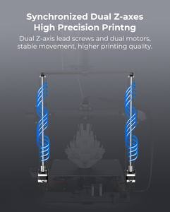 Imprimante 3D Creality Ender 3 S1 Plus FDM avec capteur de filament pour carte mère silencieuse <span class=keywords><strong>32</strong></span> <span class=keywords><strong>bits</strong></span> à double axe Z et nivellement automatique CR-Touch - Product Image 6
