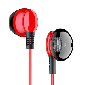 KAKU Kawat Earbud 3.5Mm Plug Suara Stereo Jernih Mode Warna Di Telinga Earphone