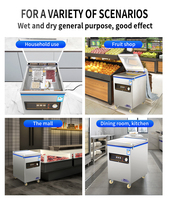 Machine d'emballage sous vide verticale automatique industrielle à chambre unique DZ-380 pour sacs alimentaires, haricots, riz, poisson séché, viande de porc - Offre Spéciale