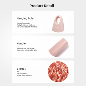 Silicone Long Handled <b>Shower</b> <b>Back</b> Scrubber Body <b>Back</b> <b>Brush</b> Body Exfoliator Cleaning Massage Bath <b>Brushes</b> - Product Image 6
