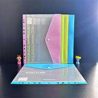 Carpeta Archivadora Personalizada de 11 Orificios con Diseño de Carga Vertical, Duradera, Impermeable, de Plástico PP Recargable