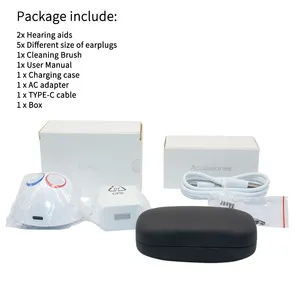 Low Power Consumption Ultra Long Standby Personal Medical Binaural Hearing Aid Smart Bluetooth Sound Amplifier