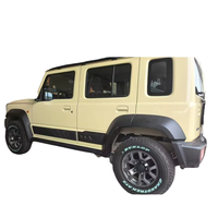 Moulures Latérales de Carrosserie Noires, Accessoires Extérieurs, Panneaux de Protection de Porte, Bandes de Seuil de Porte pour Suzuki Jimny 5 Portes 2023 2024 2025