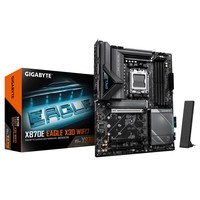 Stok Baru GIGABYTE X870E EAGLE X3D WIFI7 Mendukung CPU AM5 9000/8000/7000 DDR5 256G 4-Channel M.2 Motherboard Gaming untuk Desktop