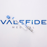 Stylo doseur de précision VP-1 avec ressort de compression, graduations claires, fenêtre de visualisation de la cartouche, personnalisable OEM