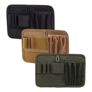 Tactical Molle Utility Bag Accessories Nylon Outdoor Sports Equipment Storage Organizer Chest Pack Khaki - Product Image 3