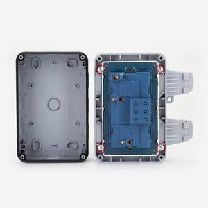 Международная универсальная настенная водонепроницаемая розетка IP66 с USB-разъемом для наружного использования, водонепроницаемая розетка для зарядки с защитой от дождя - Product Image 6