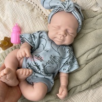 Poupée Bébé Reborn Souple et Pondérée de 16 pouces en Silicone Solide, Vierge Non Peinte, Réaliste, Direct Usine, Compatible avec les Sucettes