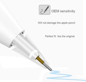 หัวปากกา <span class=keywords><strong>Apple</strong></span> <span class=keywords><strong>Pencil</strong></span> แบบไม่สึกหรอ ปลายแหลม ควบคุมได้อย่างแม่นยำ หัวเปลี่ยนโลหะสำหรับ <span class=keywords><strong>Apple</strong></span> <span class=keywords><strong>Pencil</strong></span> รุ่นที่ <span class=keywords><strong>1</strong></span> และ 2/USB C - Product Image 2