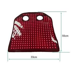Tela de lámina de laminación de neopreno Ok transpirable para suministros de caballos RedThera Equine LED Terapia de luz roja Poll Cap Neck Head Wrap - Product Image 2