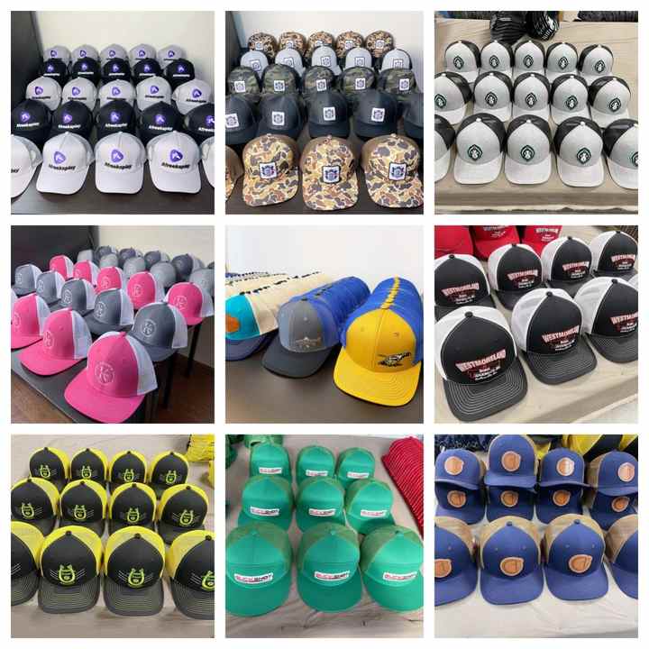 Custom Wholesale Gorras Cap Embroidery Richardson 935